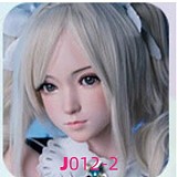 FUDOLL 皮膚版165cm Jカップ 白桃（baitao）ros口開閉機能付き 深Vノースリーブトップスと黒ストッキングの超乳ラブドール 美人ラブドール