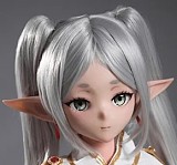 BC DOLL NSシリーズ 146cm Cカップ ヘッドN02A 芙莉莲Frieren フルシリコン製 白銀のツインテールとエルフ耳のコスプレドール 魔法キャラクターアニメドール