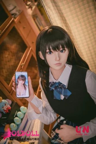 Uneedoll 美人ラブドール リアル皮膚 158cm Eカップ 星野(Xingye)オーダーメイドのメイクヘッド 制服風ダッチワイフ 清楚で落ち着いた学生風スタイル等身大ドール
