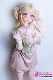 爽やかな淡色ワンピースを纏う清野檸檬ヘッドのアニメドール