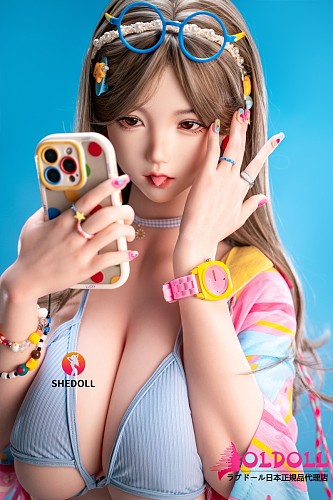 SHEDOLL 155cm Hカップ 北栀(beizhi)ヘッド｜爽やかなブルービキニが映えるバカンス風の美人ラブドール