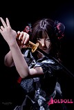 メイド服の生地感とリアル皮膚の質感を捉えたディテール
