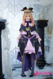金髪ロングヘアのファンタジーアニメドール
