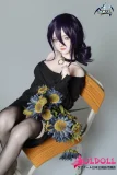 白黒衣装が似合う高品質リアルドール
