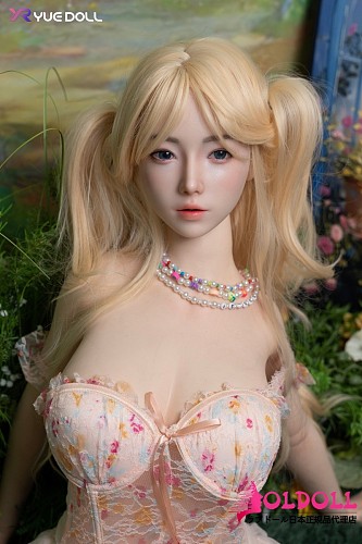 YUEdoll 140cm Eカップ A6甜甜 高級シリコンドール｜金髪と爽やかなワンピース姿が映える巨乳ダッチワイフ