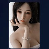 YUEdoll 140cm Eカップ A6甜甜 高級シリコンドール｜金髪と爽やかなワンピース姿が映える巨乳ダッチワイフ