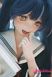 150cm Aカップ 貧乳ドールのスレンダーな胸元とシルエット
