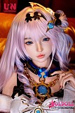 鳴潮のダナ風コスプレ衣装を着こなすコスプレドールの正面写真
