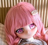 BC DOLL 86cm Dカップ(MS141D/2) ヘッドM04B (愛莉Airi) シリコン製トルソー｜ピンクツインテールが可憐な二次元スタイルの上半身アニメドール