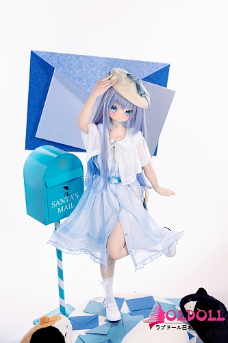 XYGO 145cm Cカップ R05ヘッド 智乃(zhinai) シリコンヘッド＋TPEボディ アニメドール｜青いワンピースが可憐な美少女ダッチワイフ