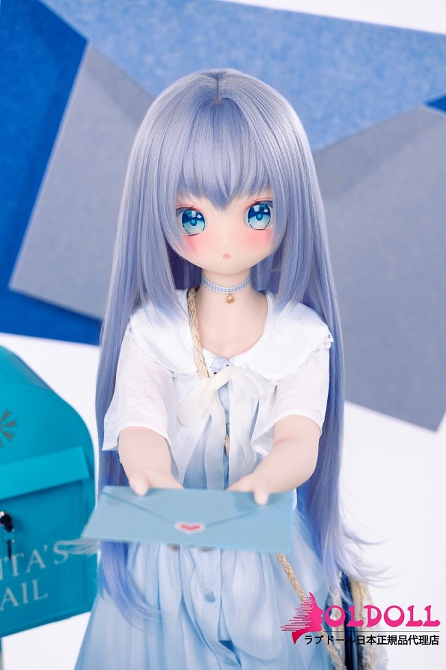 XYGO 145cm Cカップ R05ヘッド 智乃(zhinai) シリコンヘッド＋TPEボディ アニメドール｜青いワンピースが可憐な美少女ダッチワイフ