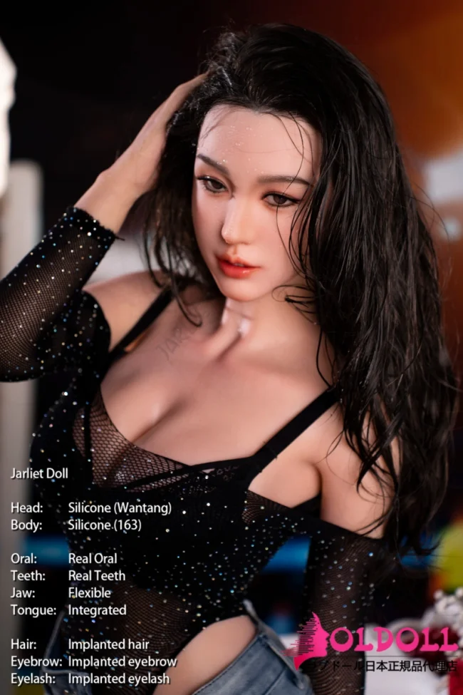 Jarliet フルシリコンドール #Wangtangヘッド 163cm Dカップ 口開閉機能付き リアルな口腔構造 都市の女性リアルドール フェラ可能セクシーダッチワイフ