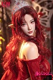 Uneedoll 朧月(Longyue)メイク①ヘッドの美しくミステリアスな表情特写
