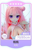 MW Girl(魔物姫) ヘッド単体 ソフトビニール頭 アニメラブドールのヘッド ボディを含めてない