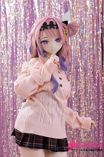 【シリコンヘッド】MW Girl(魔物姫) アニメドール 155cm 娅娅ヘッド シリコン/tpeボディ選択可能｜鳴潮ダーニャ風ニット＆ミニスカ姿のピンク髪美少女ダッチワイフ