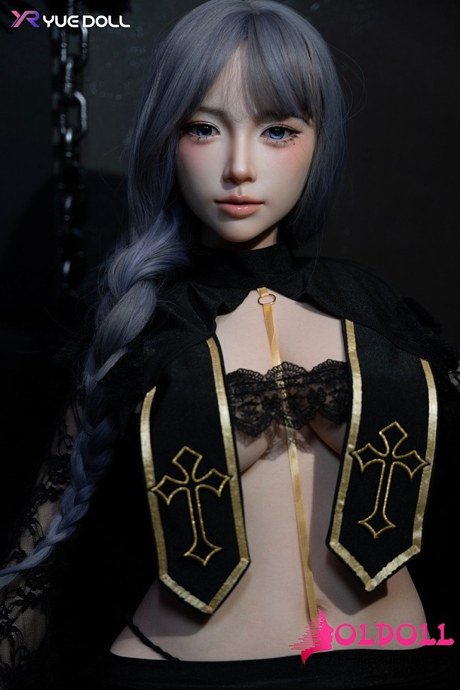 YUEdoll 158cm Fカップ Y1-安娜(Anna) ヘッド フルシリコン製 巨乳ラブドール｜ダーク占い師風衣装のミステリアスな美人ダッチワイフ