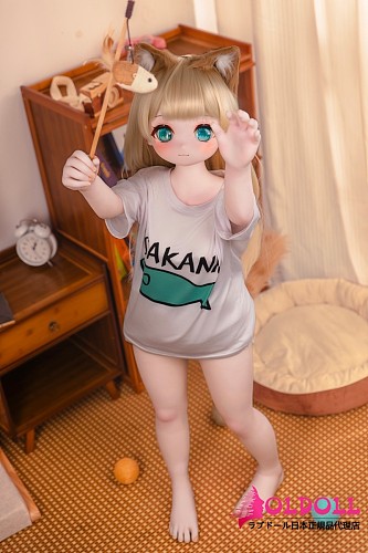 【宣伝画像と同じ衣装付き】JSL DOLL 120cm 小豆粉(xiaodoufen) PVC製ヘッド tpe/s-tpeボディ選択可能 アニメドール きなこコスプレ Tシャツ姿の可愛い猫娘ドール