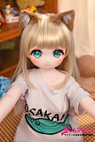 
120cm アニメドール 小豆粉(xiaodoufen) PVC製ヘッドの表情アップ
