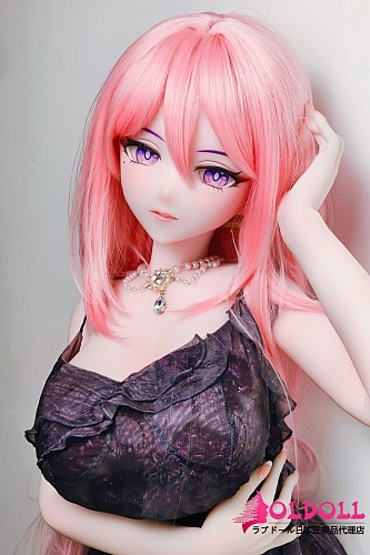 ElsaBabe アニメドール151cm AHR035 北野未奈Kitano Minaヘッド フルシリコン製 ピンク髪 ワンピース着用の美少女 巨乳ラブドール