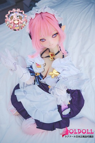 羊角社doll(Croissant Doll) 155cm(155Plus) 愛莉(Aili)ヘッド 手描きメイク ソフトビニール製ヘッド+S-TPE製ボディ アニメドール 崩壊3rdエリシア風コスプレダッチワイフ