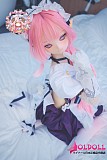 
155cm ピンク髪 アニメドール バストラインアップ
