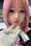 Real girl(A工場) Lシリーズ ヘッドL22 高級職人メイク 等身大サイズピンクウィッグの可愛い子【フェイシャルEX】機能対応可能 ROS口開閉機能付き ｍ16ジョイント