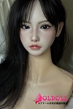 Real girl(A工場) Lシリーズ ヘッドL22単体 シリコン製 職人メイク 等身大ラブドール【フェイシャルEX】機能対応可能 ROS口開閉機能付き ｍ16ジョイント