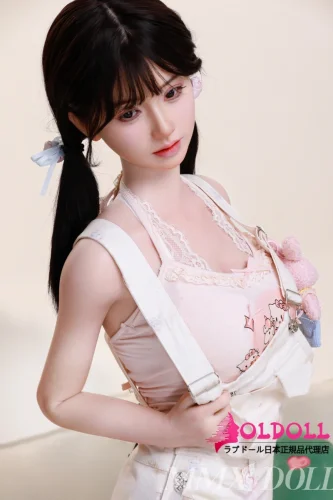 MMXDOLL 148cm Dカップ MengHan (M-Size)ヘッド シリコンドール 清楚で可愛い雰囲気のリアルドール ツインテールの美少女ラブドール