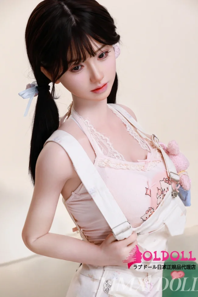 MMXDOLL 148cm Dカップ MengHan (M-Size)ヘッド シリコンドール 清楚で可愛い雰囲気のリアルドール ツインテールの美少女ラブドール