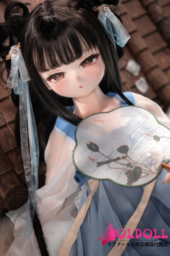 MOZU DOLL【A級】141cm 婉玲(Waline)ちゃん 中華風ファンタジーアニメドール 2次元キャラクター風の美少女ドール 宣伝画像と同じ制服も付属