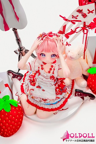 【宣伝画像と同じ衣装付き】XYGO  アニメドール 142cm Aカップ 小珂(xiaoke) R05 シリコンヘッド+tpeボディ 白いワンピースを着たピンク髪の可愛い美少女ダッチワイフ