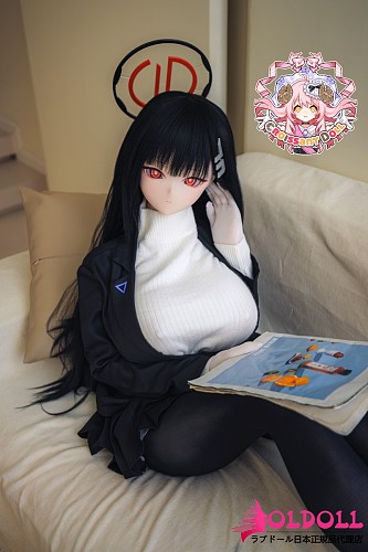 羊角社doll(Croissant Doll) アニメドール 155cm-MAX (155M) 莉音ヘッド 手描くメイク ビニールヘッド+S-TPE製ボディ 調月リオ風のクールなお姉さん系 コスプレダッチワイフ