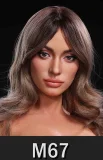 MD DOLL 164cm Hカップ(164B)  M73ヘッド Ella 大人っぽく上品なリアルドール ブラウンロングヘアの美人系ラブドール