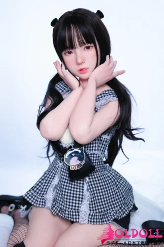WTDOLL 146cm AAカップ貧乳ボディ S6ヘッド シリコン製等身大ラブドール 小胸・細身タイプのリアルドール