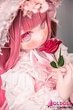 
アニメドール 明理の可憐な表情とPVCヘッド特写
