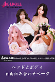 Sinodoll  戦闘機ボディ153cm/154cm/156cm/159cm/161cm/163cm/167cm/トルソー77cm/80cm/84cm選択可能 ヘッドとボディ組み合わせ自由ページ