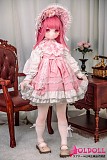 
二次元再現度が高いアニメドールの斜め顔ショット