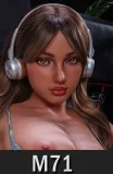 Arcana 半身ラブドール 85cm Kカップ T02+M73 (Ella) ヘッド 清楚で上品な雰囲気のトルソードール リアルな質感と美しい造形の女性ボディ MDDOLLトルソーシリーズ