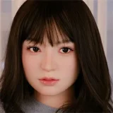 K-DIVA 160cm Cカップ Lunaヘッド リアル皮膚付き 韓国モデルの型取り ライフサイズ1：1再現  黒髪ショートヘアのリアルドール 自然な顔立ち 大人っぽい雰囲気のダッチワイフ