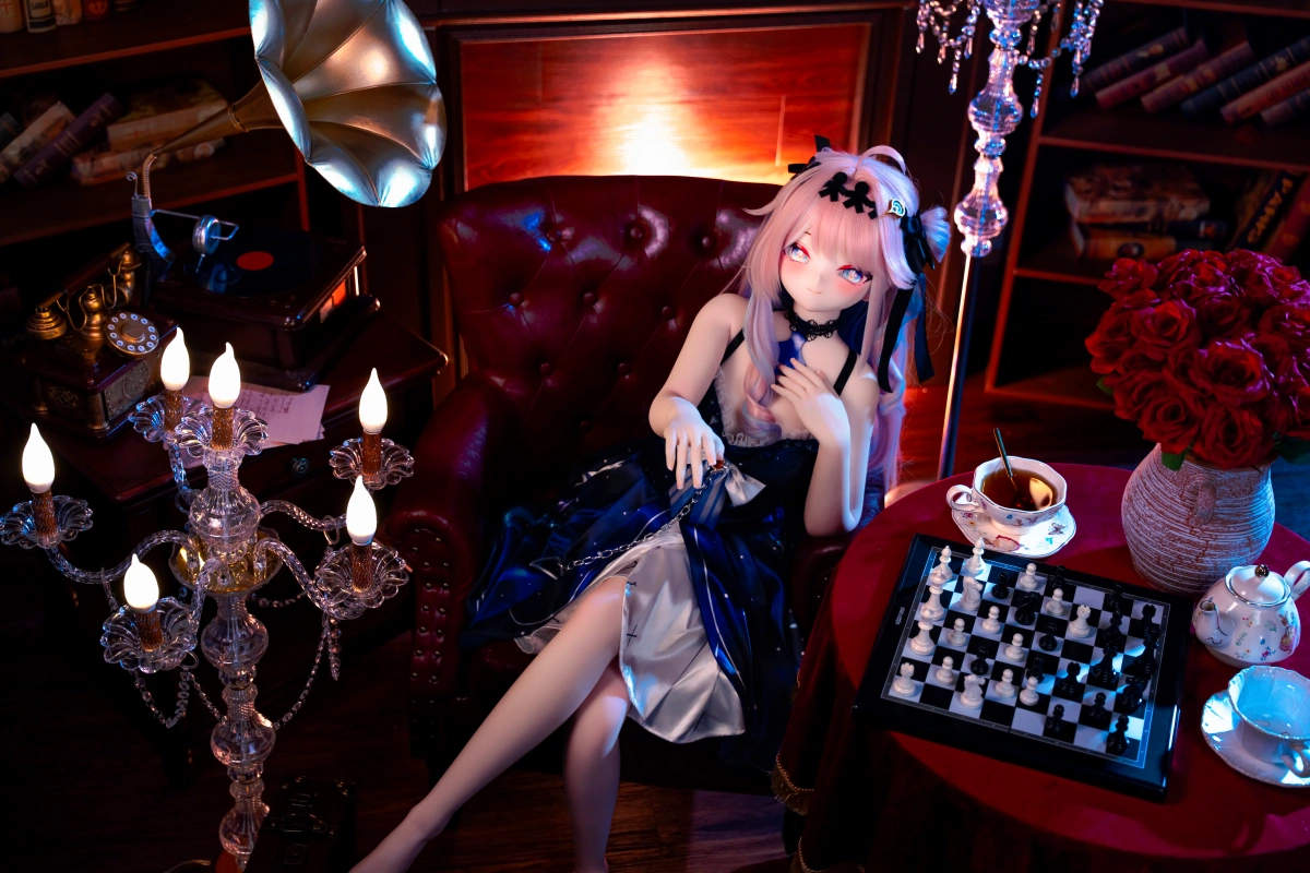 ロングヘア アニメドール ゴシック系ドール