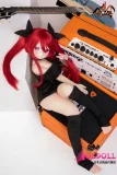 パープルの瞳が印象的なアニメドール
