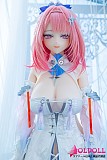 
ピンク髪 巨乳 アニメドール コスプレ衣装 着用イメージ
