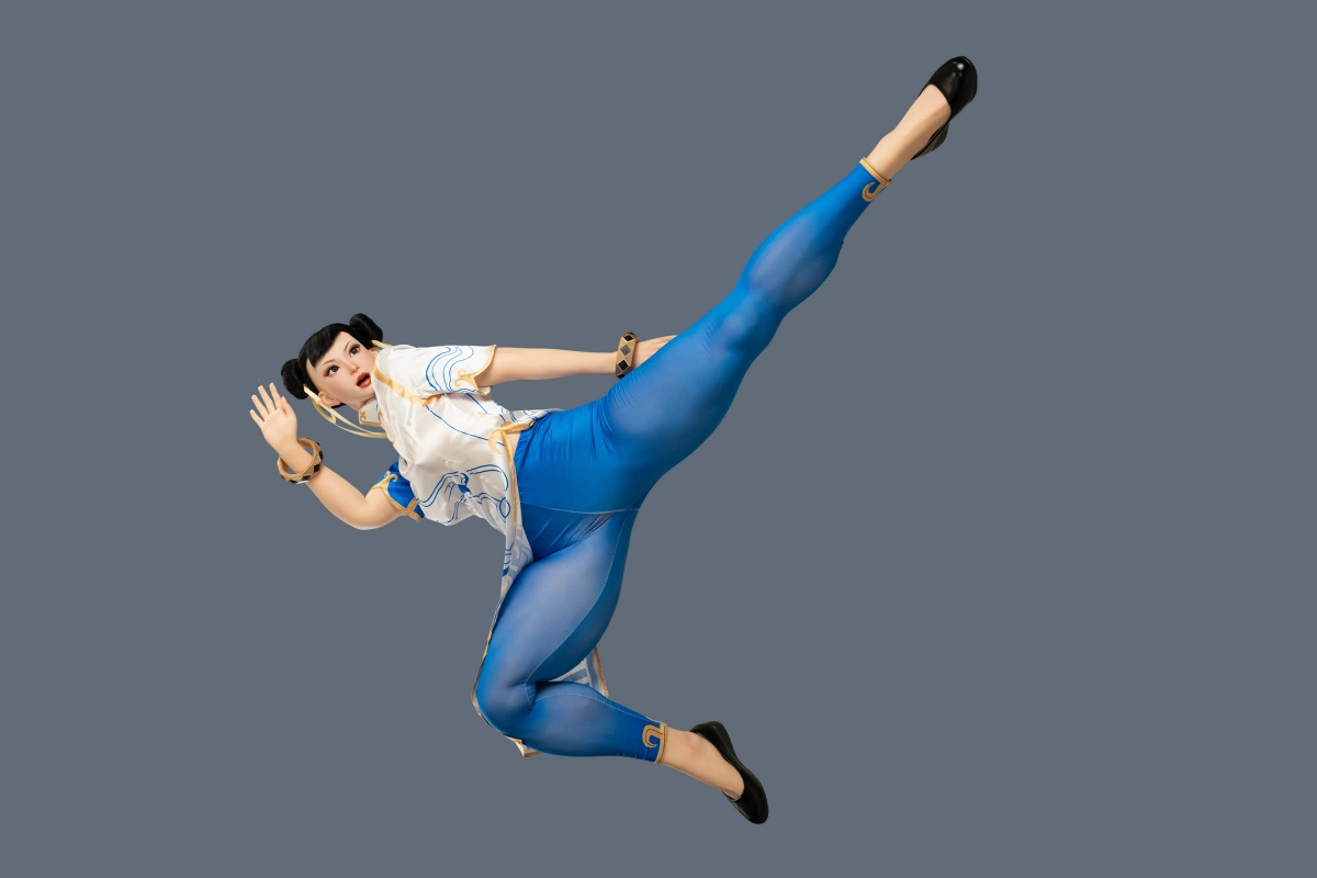 春麗風コスプレラブドール
