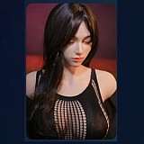 YUEdoll リアル皮膚162cm Eカップ Y2-云涵瞑り目ver.ヘッド 黒レースランジェリーを着た瞑り目の美人ラブドール 色気あふれる巨乳ダッチワイフ