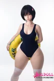 自然な肌質のリアルドール
女性らしいボディラインのドール