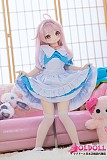 
85cm アニメドール 白ドレス姿の美しい背中ライン
