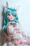 ElsaBabe 140cm 浅羽夏子 猫耳 白チュール 美少女ラブドール 全身像
