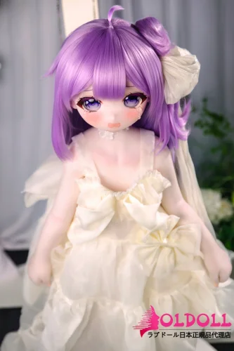 【宣伝画像と同じ衣装付き】JSL DOLL 120cm 泡泡（paopao） PVC製ヘッド tpe/s-tpeボディ選択可能 二次元アニメドール 紫のウィッグの可愛い子 等身大フィギュア