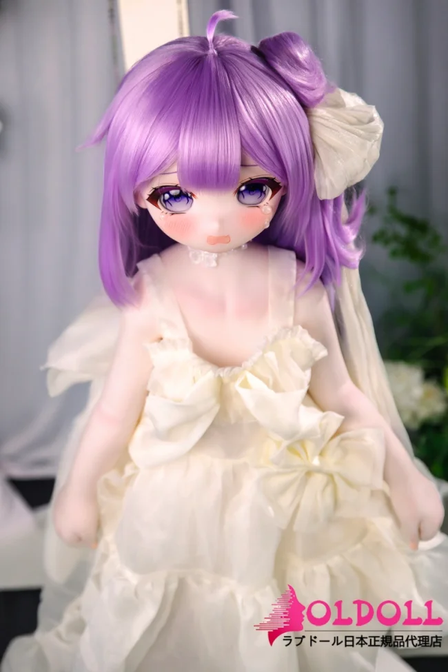 【宣伝画像と同じ衣装付き】JSL DOLL 120cm 泡泡(paopao) PVC製ヘッド tpe/s-tpeボディ選択可能 二次元アニメドール 紫のウィッグの可愛い子 等身大フィギュア