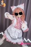 猫耳が印象的なアニメドールのコスプレスタイル

